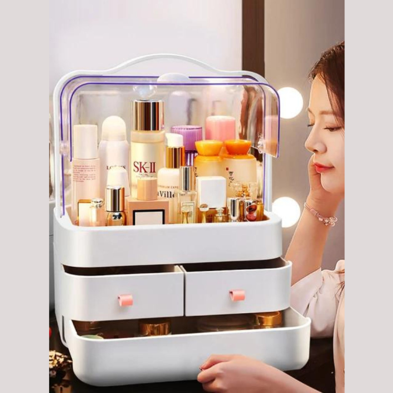 Luxury Cosmetic Makeup Organizer – Waterproof & Dustproof - Image 5