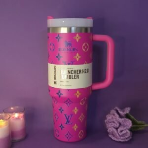 Raspberry Pink Stanley FlowState™ Quencher H2.0 Tumbler – 40oz (1.18L)