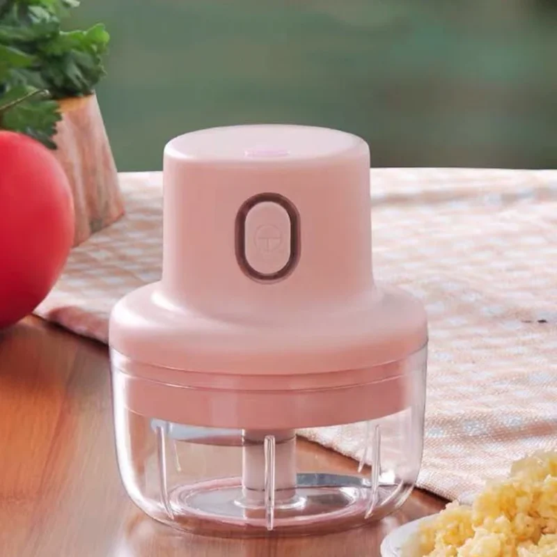 Wireless Mini Electric Food Chopper – Rechargeable, One-Touch Operation, Stainless Steel Blades - Image 4
