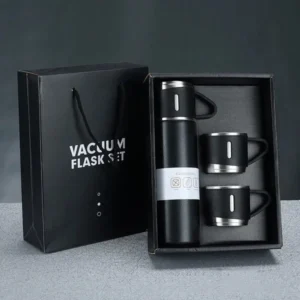 Double Layer Stainless Steel Vacuum Flask 500ml – Hot & Cold Thermos Bottle