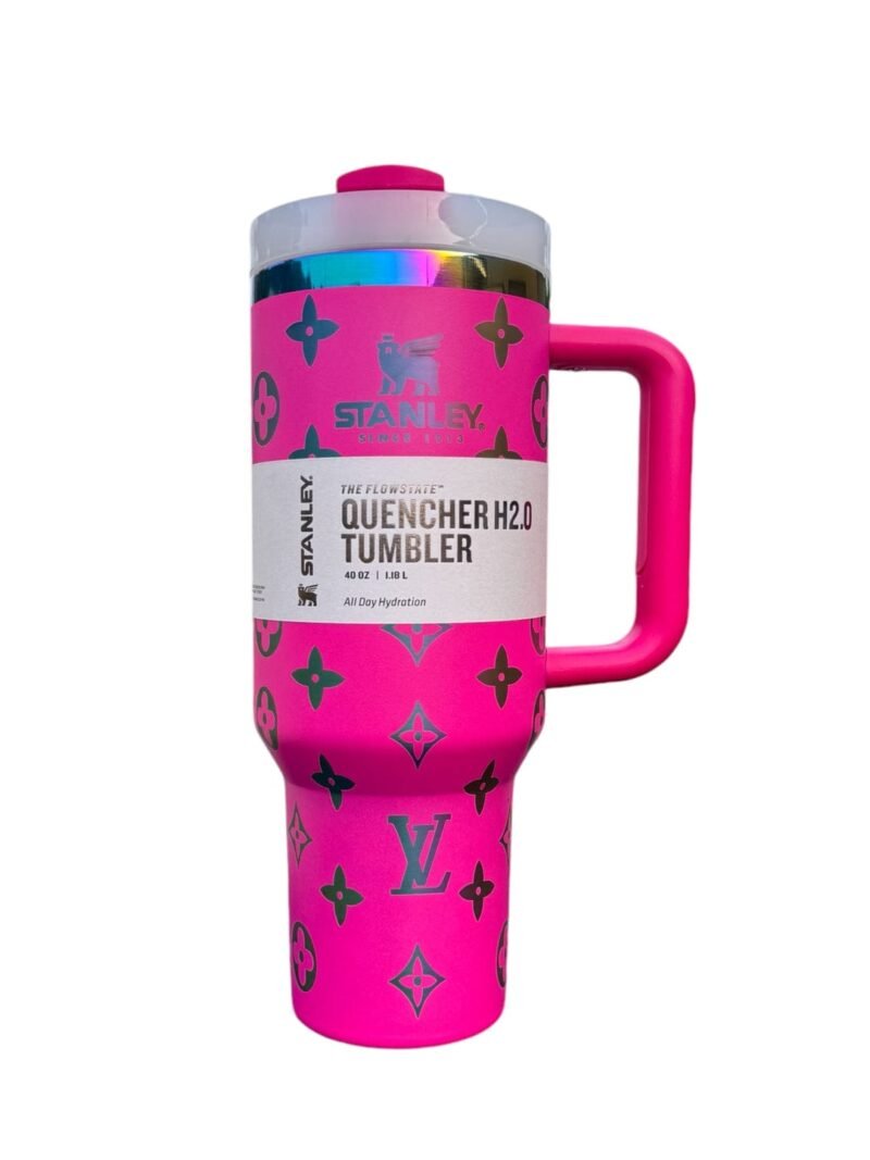 Raspberry Pink Stanley FlowState™ Quencher H2.0 Tumbler – 40oz (1.18L) - Image 3