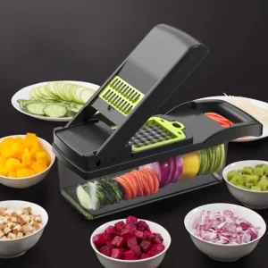 16-in-1 Manual Vegetable Chopper – Your Ultimate Kitchen Assistant!