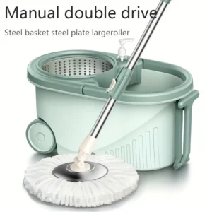 Home Fresh 360° Rotating Spin Mop with Stainless Steel Handle