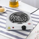 1000W portable induction cooktop with touch controls – fast heating for pots/pans