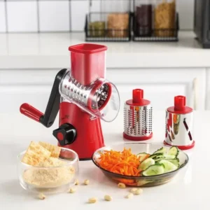 Table Top Drum Grater Cutter with Storage Box – Buy at Vsmart.pk