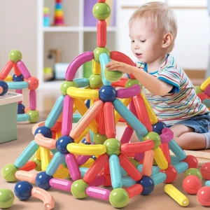 STEM magnetic building blocks for kids – Safe & educational toy