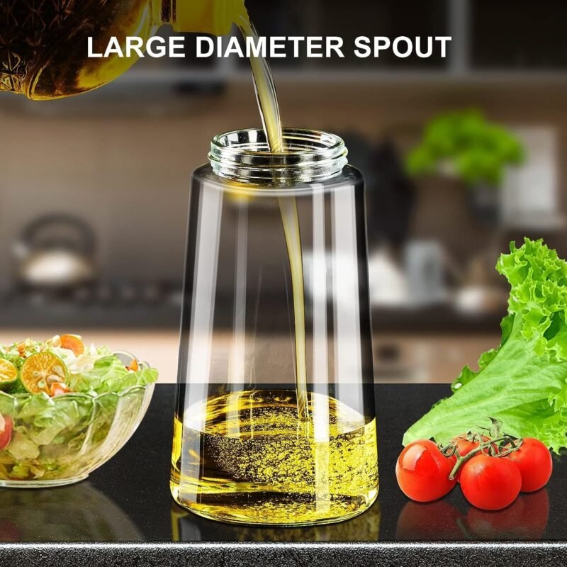 2-in-1 Oil Spray & Pour Bottle – Glass Oil Dispenser for Kitchen | vsmart.pk - Image 3